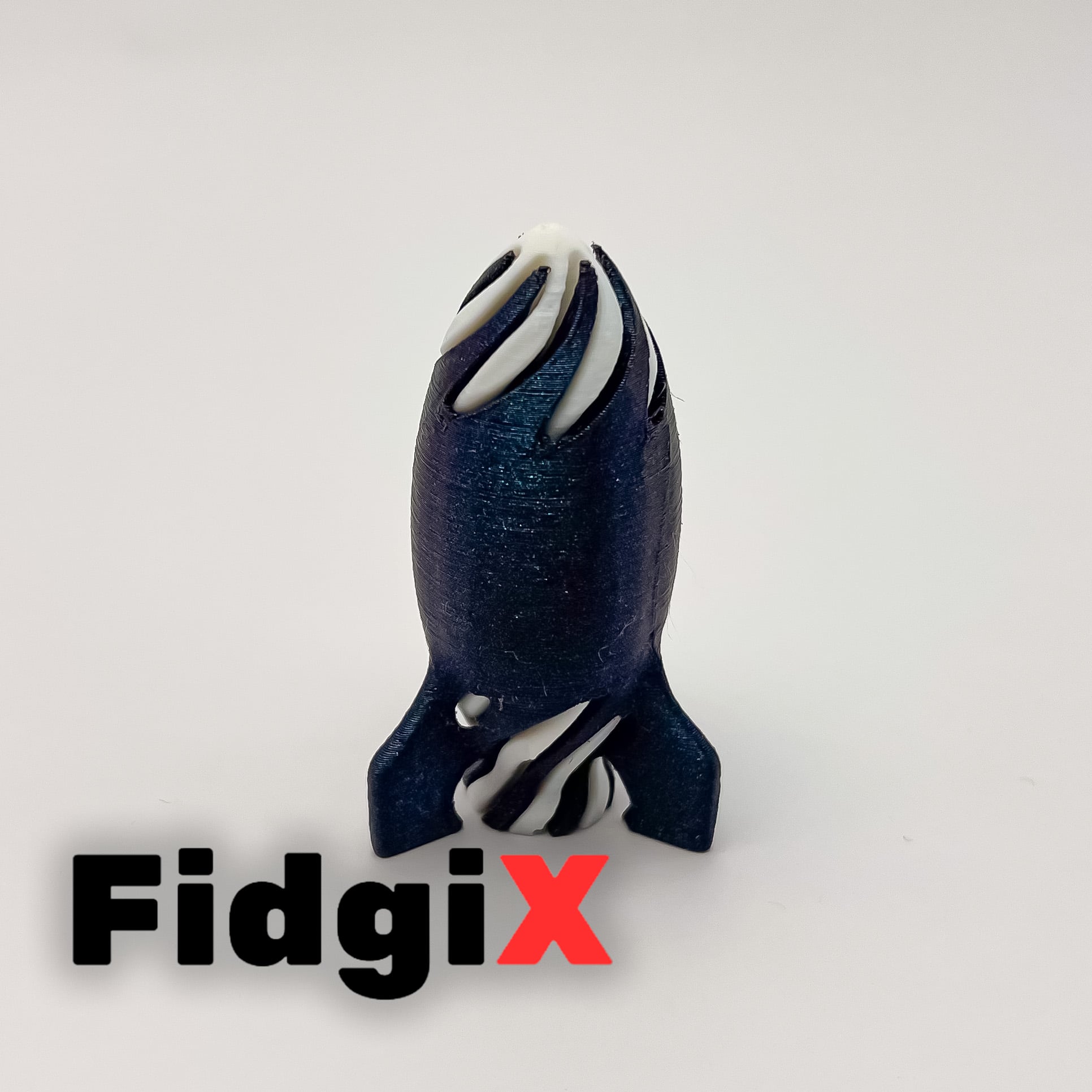 Spiral Rocketship 3d model