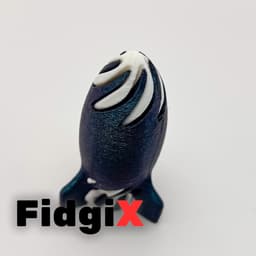 Spiral Rocketship 3d model