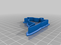 Thinner cat cookie cutters - 6 pack 3d model