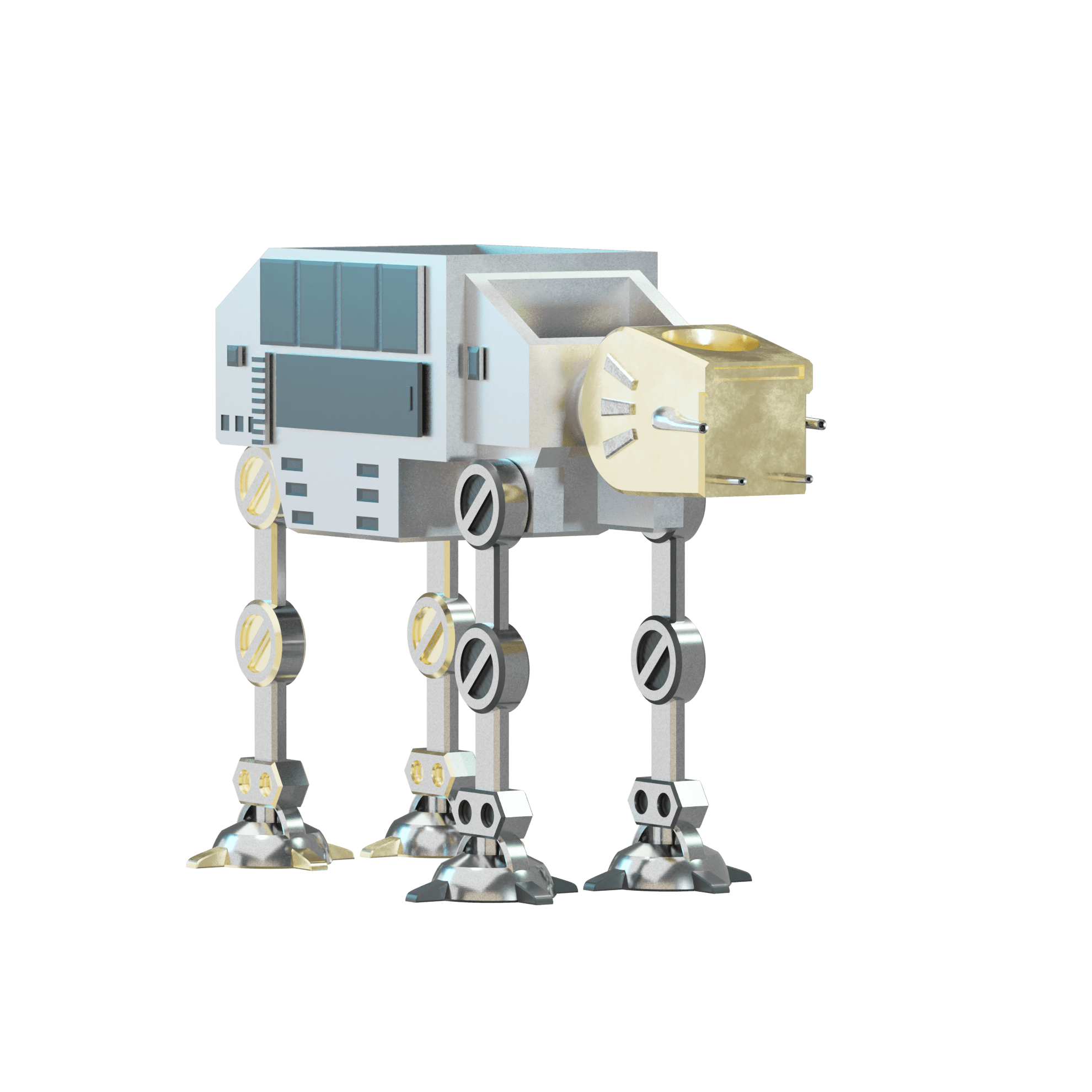 AT-AT Walker Chair Caddy 3d model