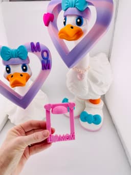 I Love Mom Goose Gear for Porch Goose 3d model