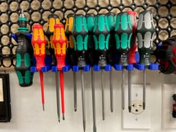 Wera Kraftform XXL3 screwdriver kit mount for Multiboard 3d model