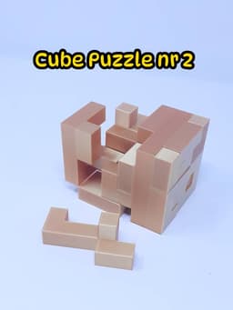 Cube Puzzle nr 2. 3d model