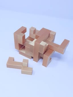Cube Puzzle nr 2. 3d model