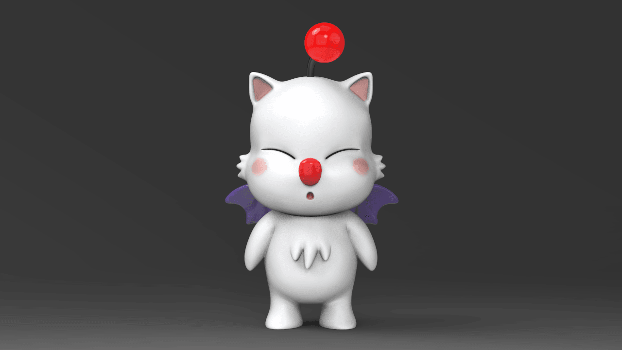 Cute Mogu 3d model