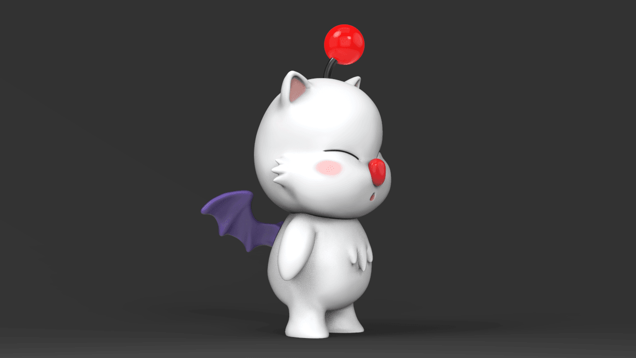 Cute Mogu 3d model