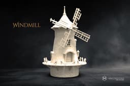 Old Windmill 3d model