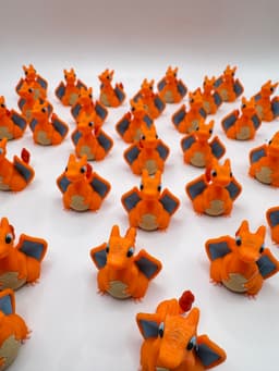 Chibi Charizard (Nosupport, 3mf included) 3d model