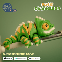 Petit Chameleon 3d model