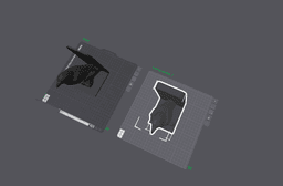 raven branch bookend 3d model