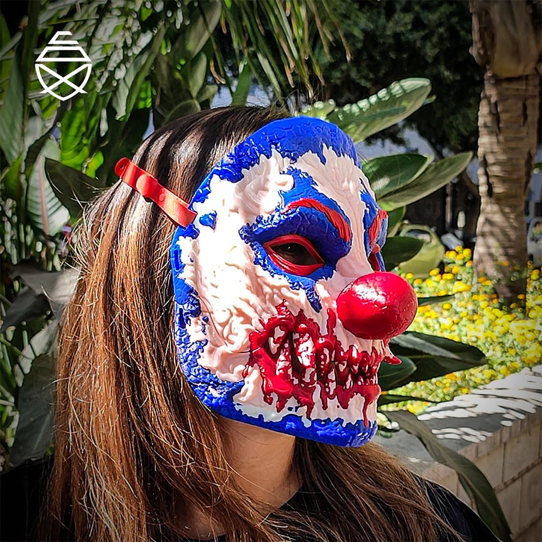 Clown Mask 3d model