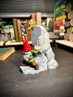 Gnome bookstand 3d model