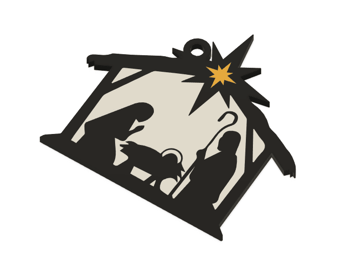 Christmas Pack: Nativity I 3d model