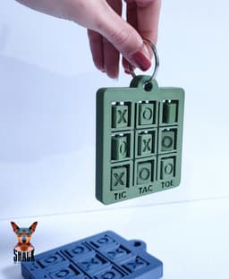 TIC TAC TOE (PRINT IN PLACE) 3d model