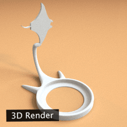 Anima Mantaray 3d model