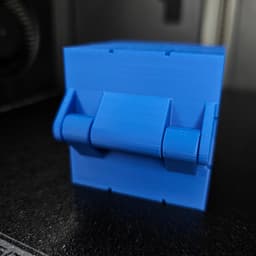 Mario Block Print-in-Place Container.stl 3d model