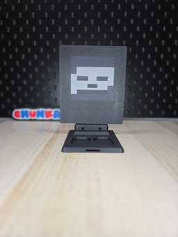 Minecraft Skeleton Backerplate 3d model