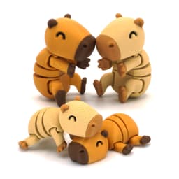 Tiny Capybara 3d model