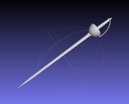 Esdeath Sword Printable Model 3d model