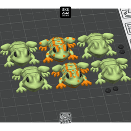 The Complete Frog Fidget Pack 3d model