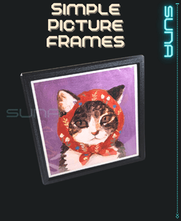 Simple Picture Frames 3d model