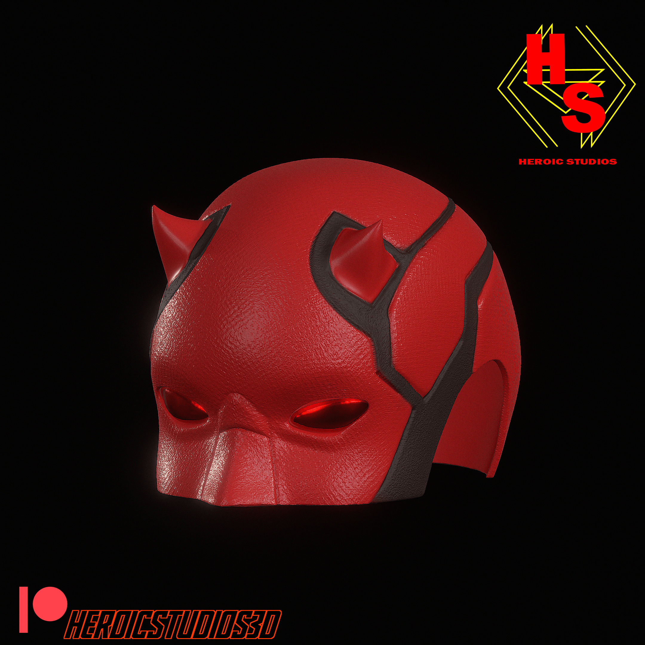 Daredevil Helmet 3d model