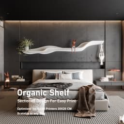 Parametric Shelf Design V4 3d model