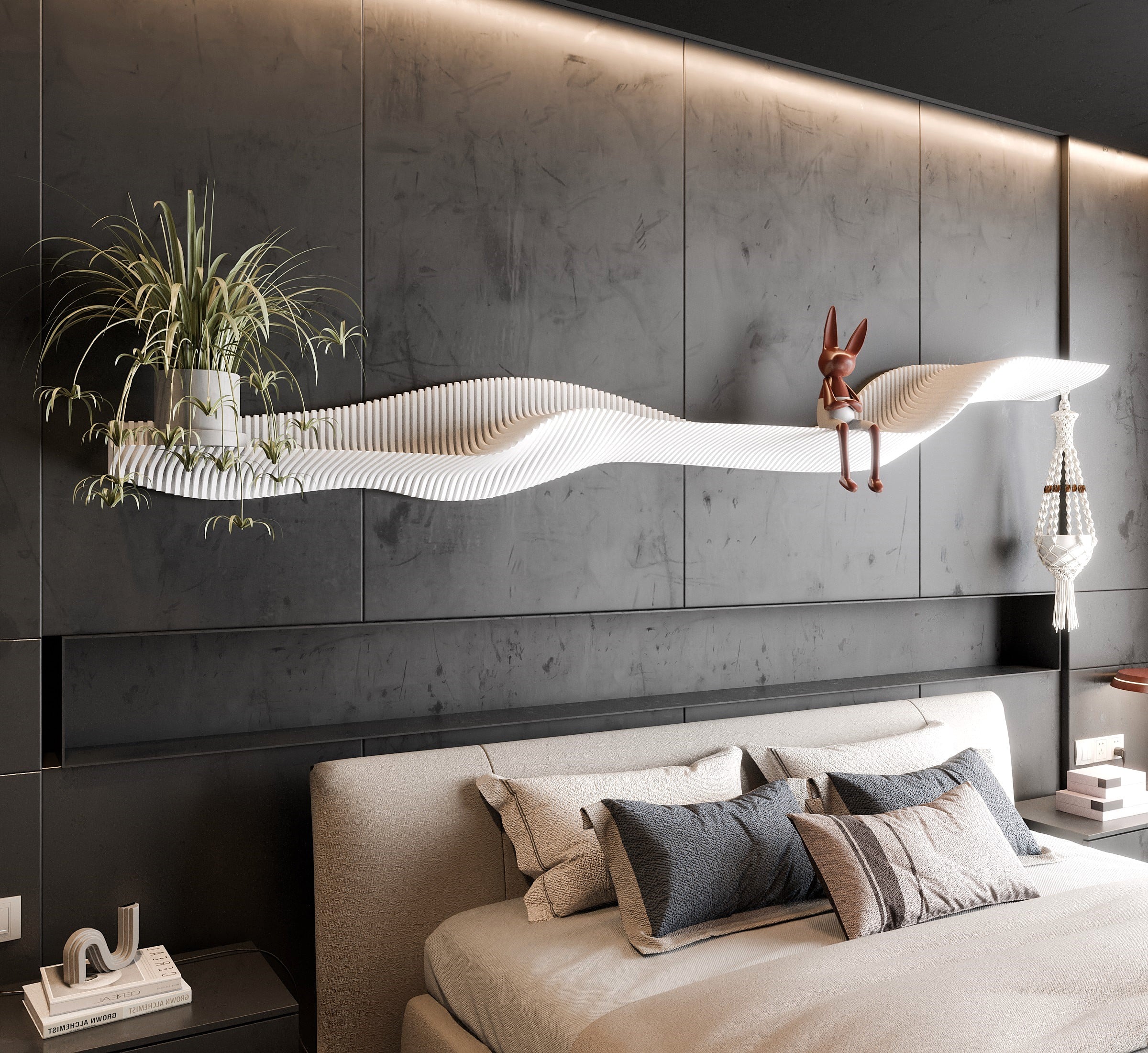 Parametric Shelf Design V4 3d model