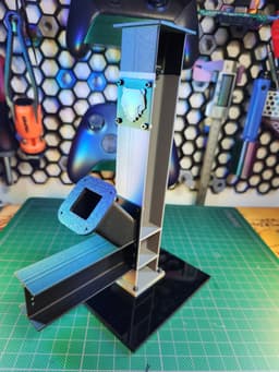 Desktop Connection Tree Structural Steel Sculpture 3d model