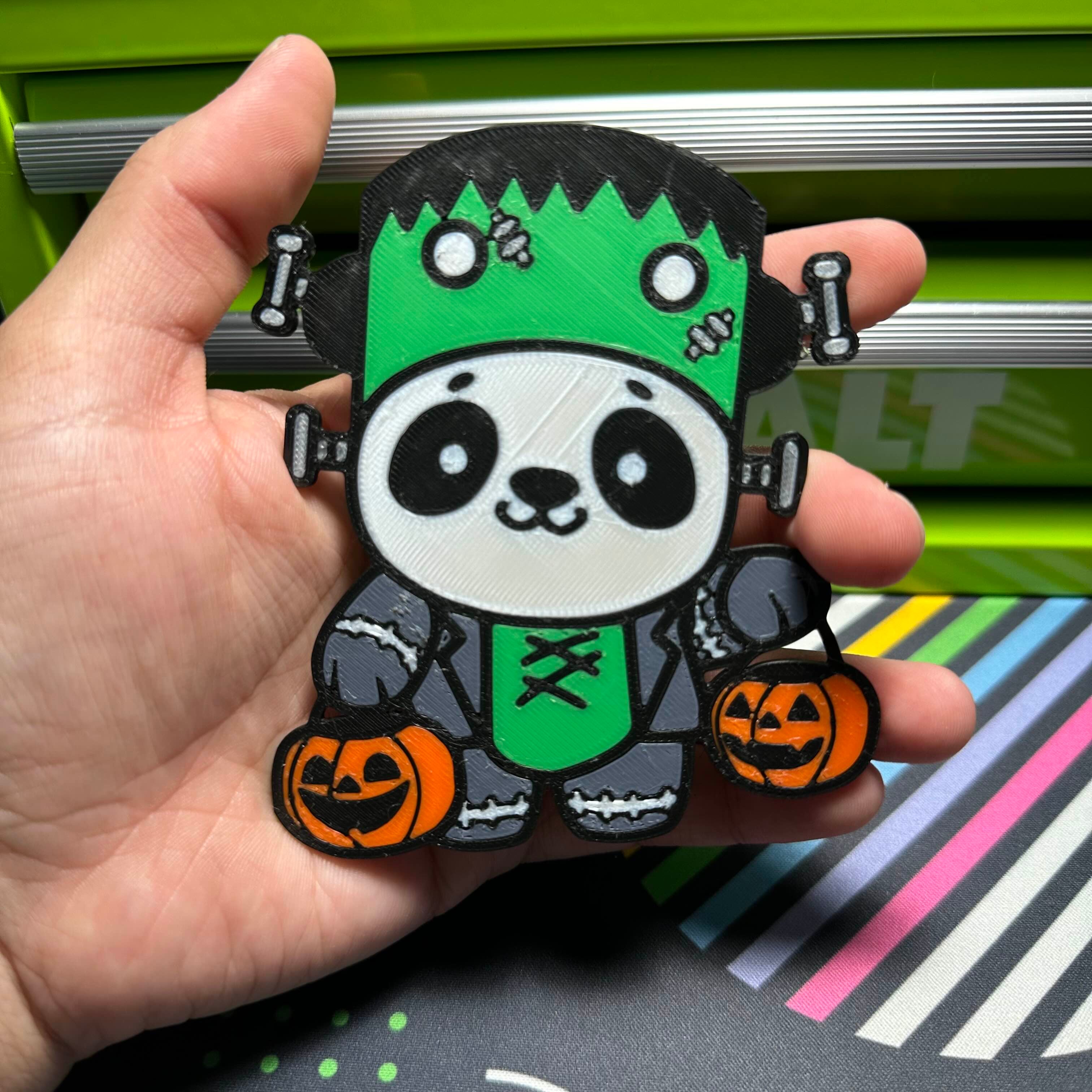 Frankenstein Panda 3d model