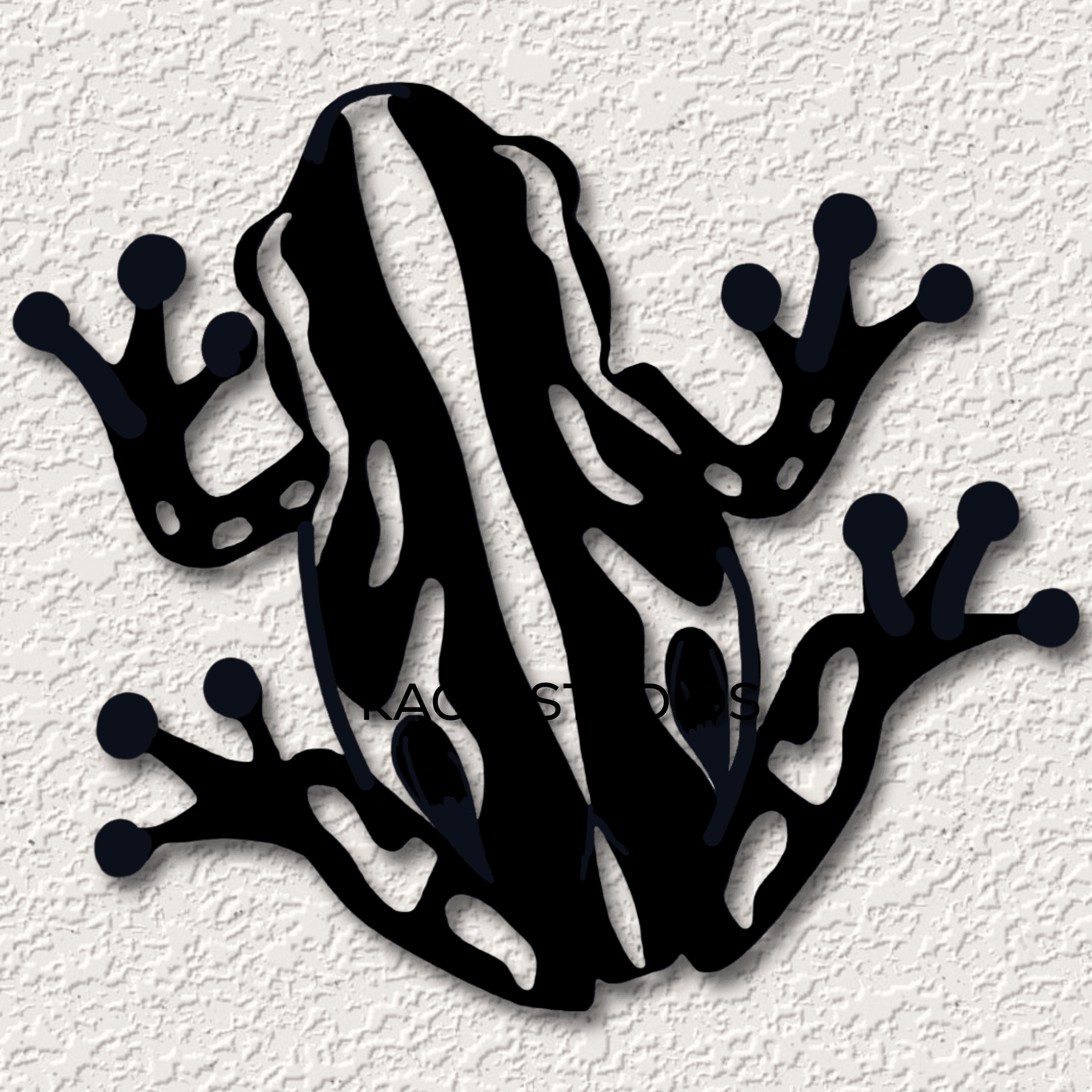 poison dart frog wall art rain forest wall decor tropical decoration 3d model