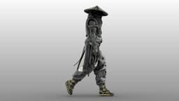 Iron Shadow Warrior 3d model