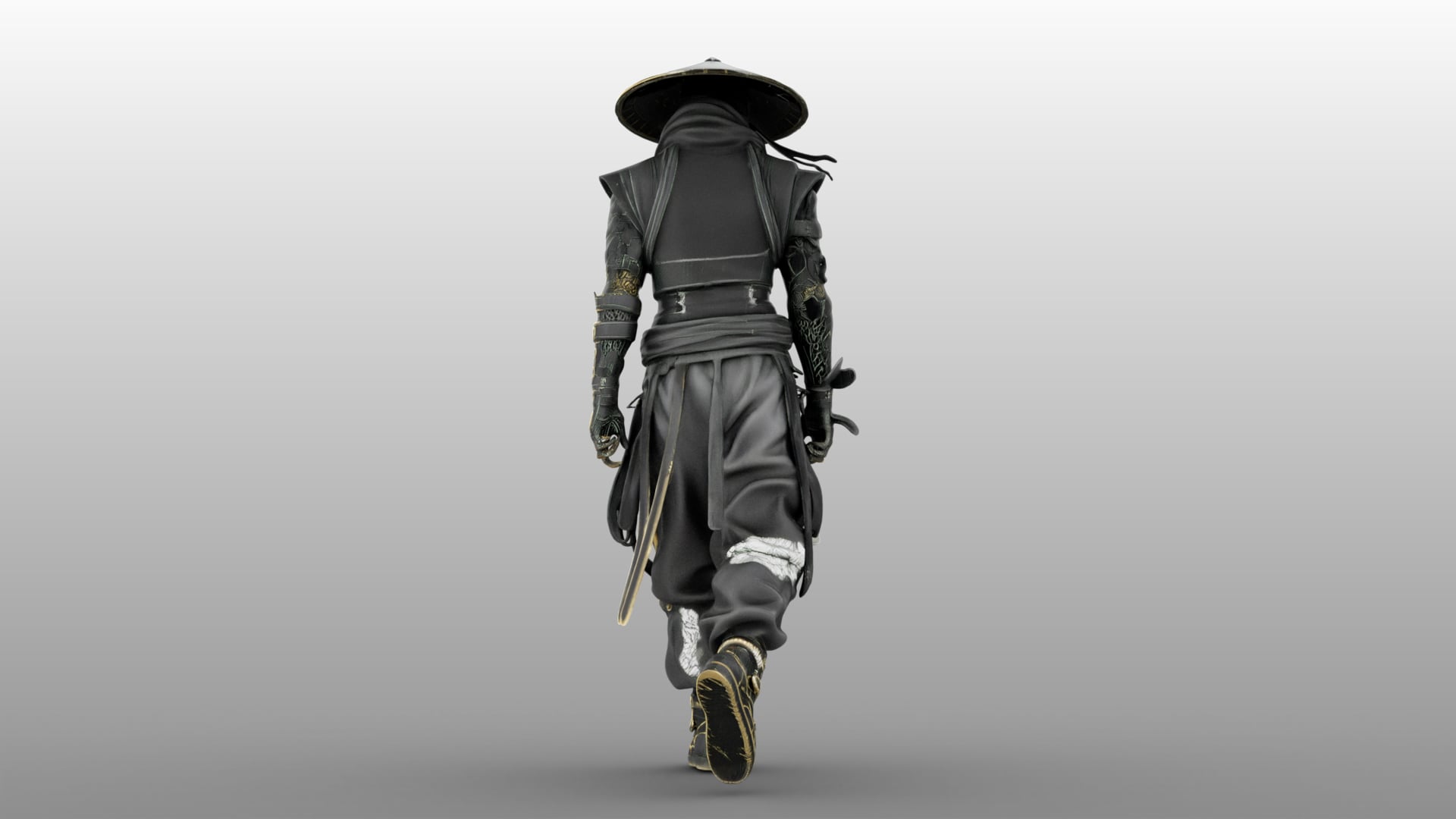 Iron Shadow Warrior 3d model