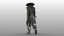 Iron Shadow Warrior 3d model