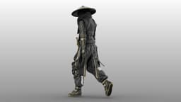 Iron Shadow Warrior 3d model