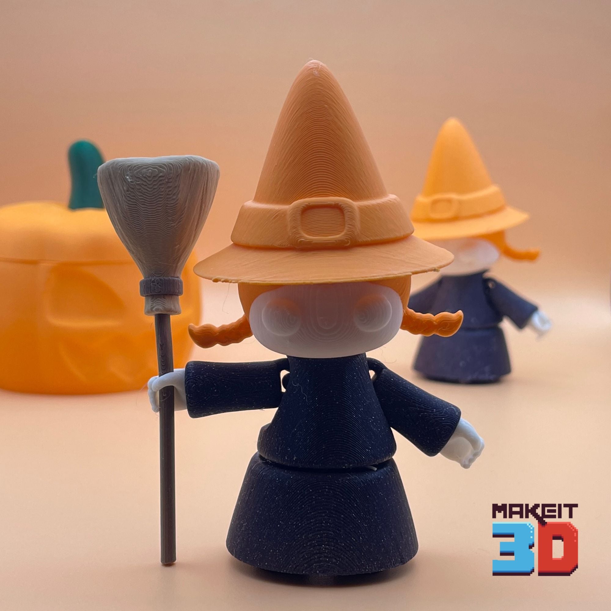 3D Printable Witch 3d model