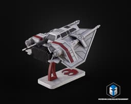 Snowspeeder Vehicle Kit Card - 3D Print Files 3d model