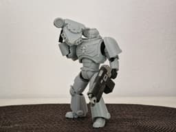 Space Marine - Poseable Action Figure 3d model