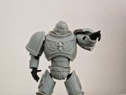 Space Marine - Poseable Action Figure 3d model