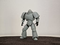 Space Marine - Poseable Action Figure 3d model
