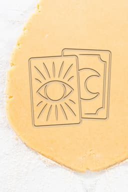 Tarot Cookie Cutter, Biscuit Cutter 3d model