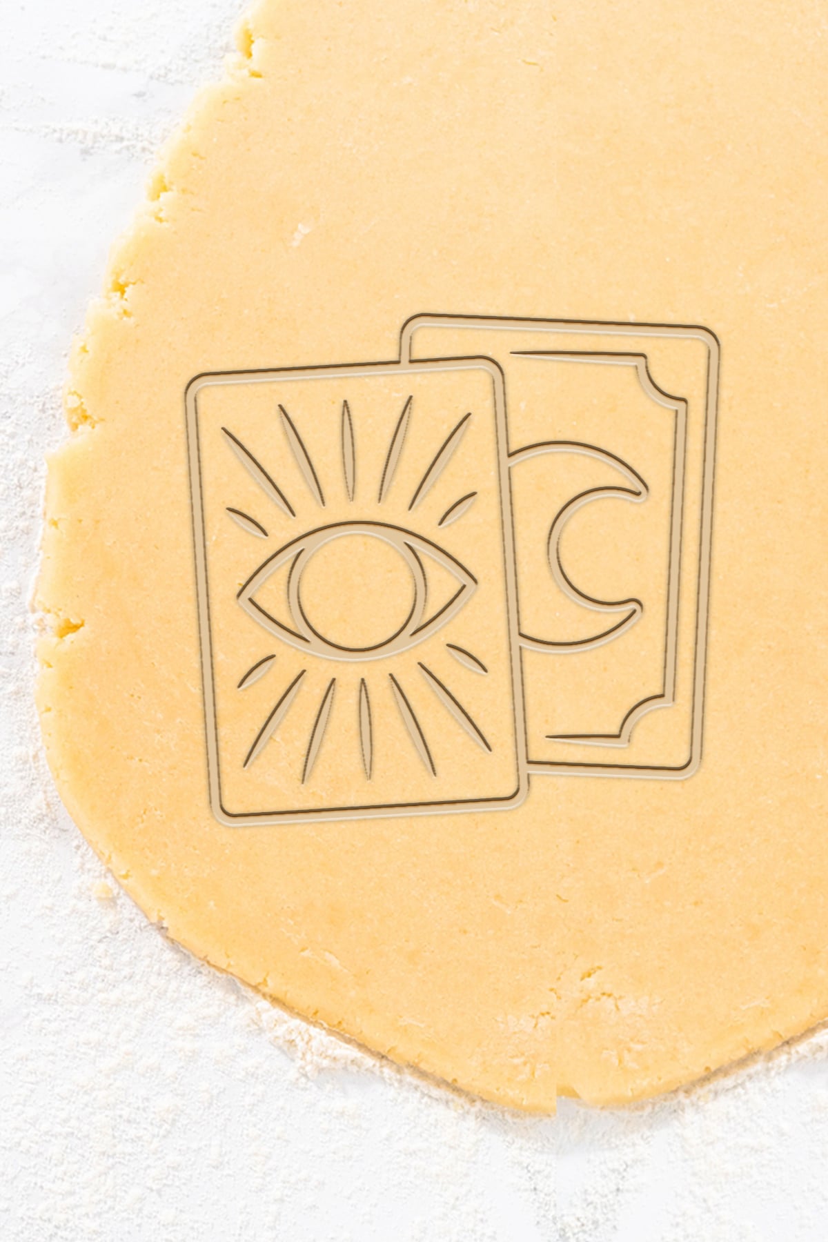 Tarot Cookie Cutter, Biscuit Cutter 3d model
