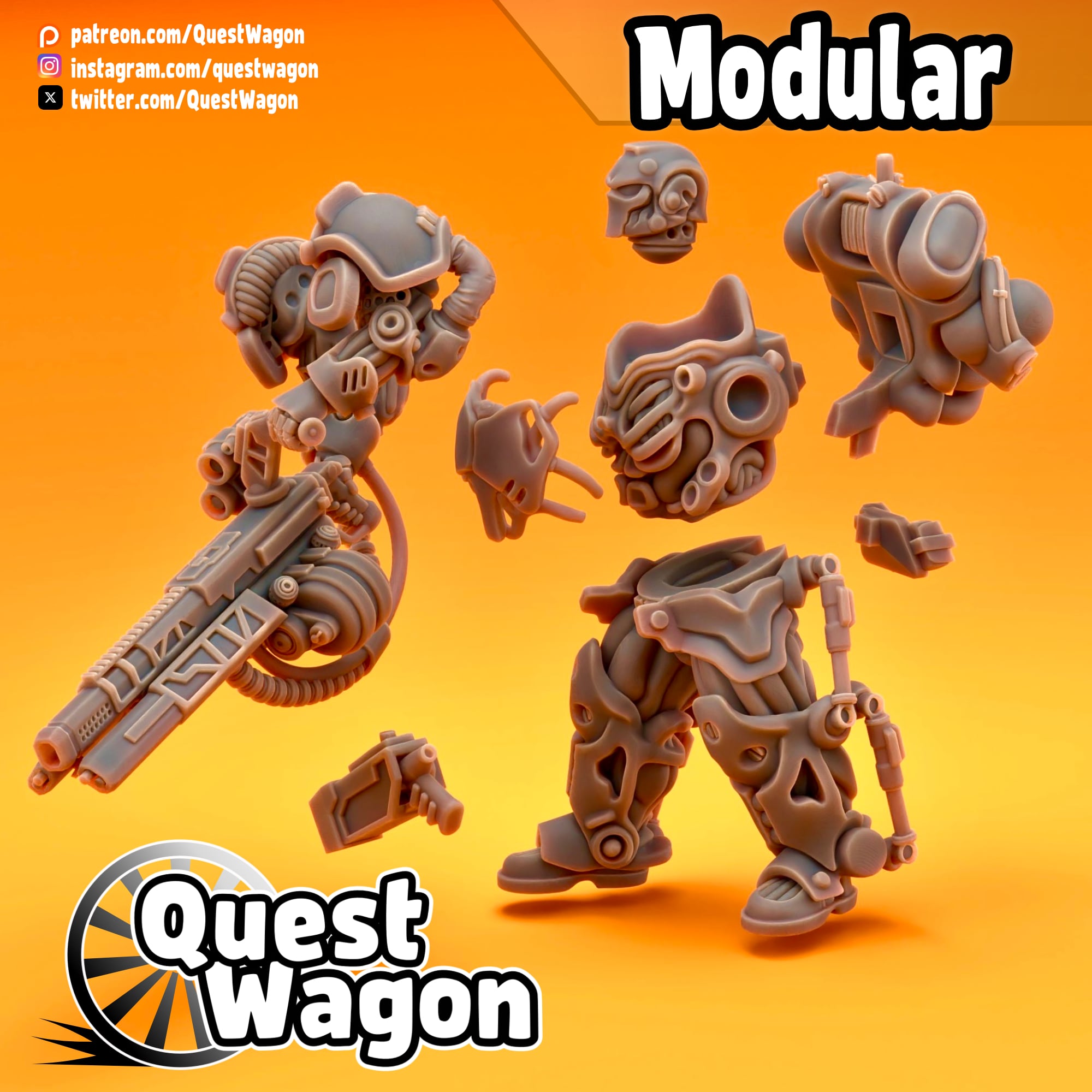 Heavy Unit Space Aggressor 3d model