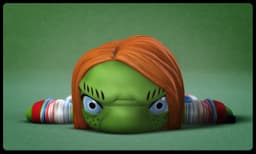 Halloween Turtle Chucky 3d model