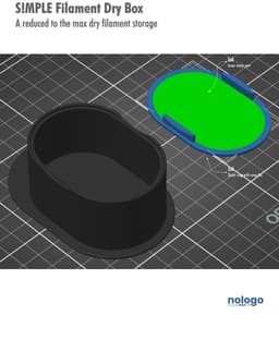 S!MPLE Filament Dry Box 3d model