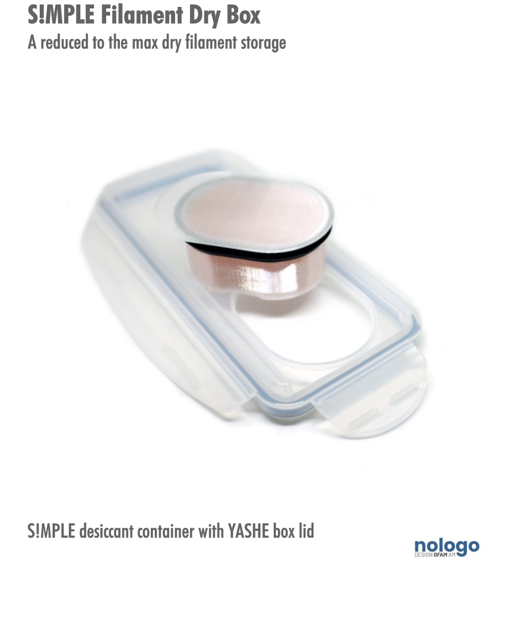 S!MPLE Filament Dry Box 3d model