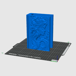 Sea Goddess Book Storage 3d model