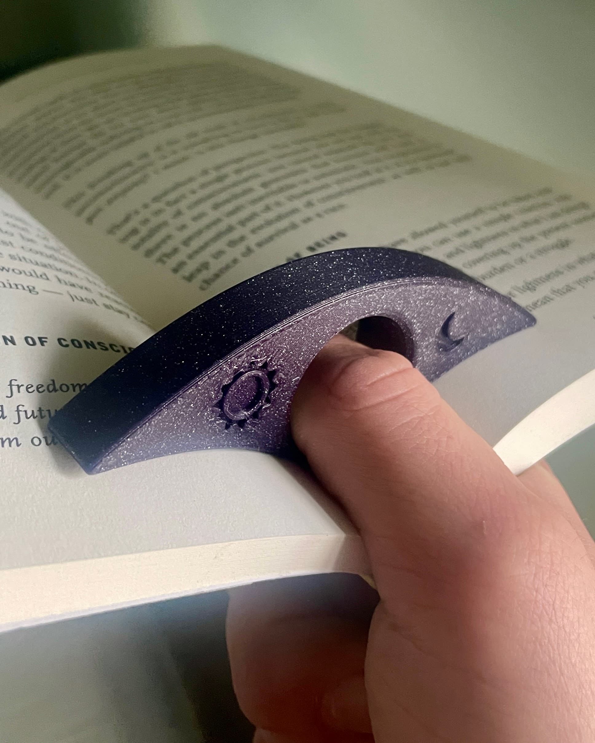 Celestial Book Page Holder 3d model