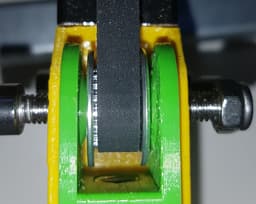 Belt tensioner/idlers mount 3d model