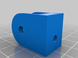 Belt tensioner/idlers mount 3d model